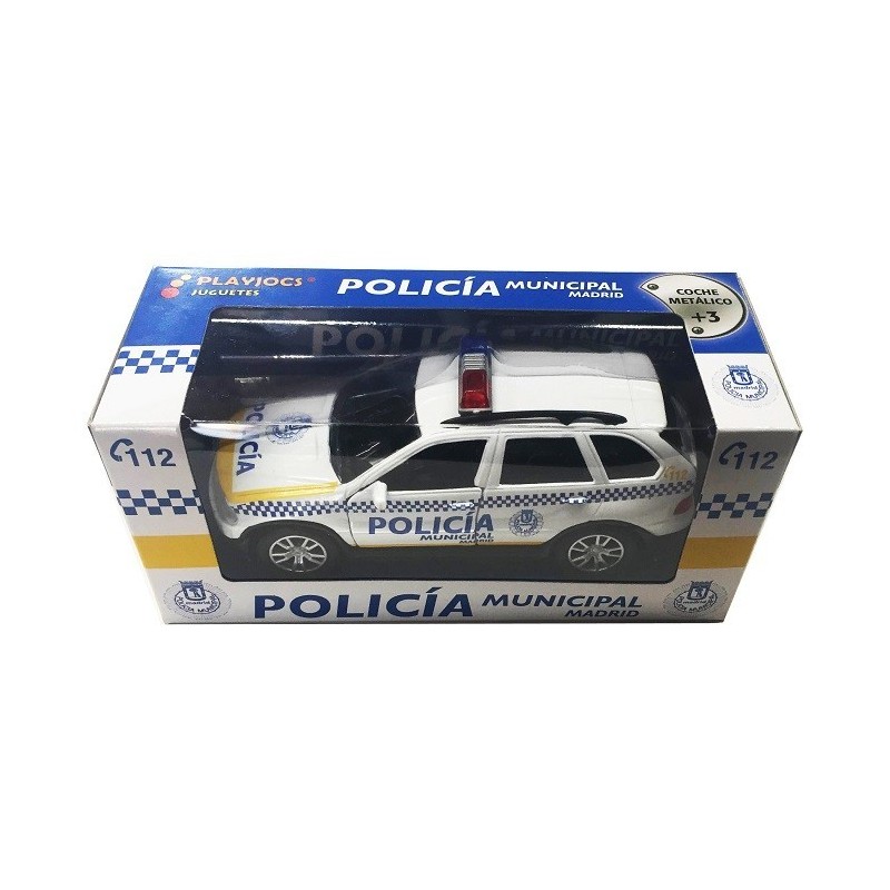 COCHE PATRULLA DE JUGUETE POLICIA MUNICIPAL DE MADRID