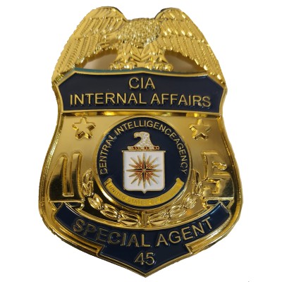 PLACA USA AGENTE ESPECIAL ASUNTOS INTERNOS CIA