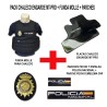 1 PACK / LOTE CHALECO ENGARDE MT PRO + FUNDA MOLLE Y PARCHES POLICIA NACIONAL