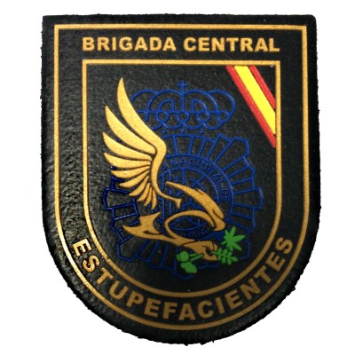 PARCHE DE BRAZO BRIGADA CENTRAL ESTUPEFACIENTES (UDYCO) EN PVC