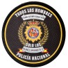 PARCHE GOMA RELIEVE POLICIA NACIONAL "SOLO LOS MEJORES"