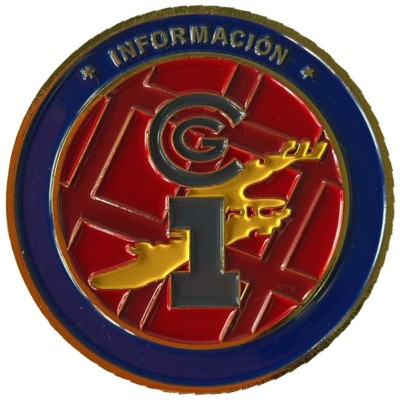 MONEDA DE COLECCION POLICIA NACIONAL COMISARIA GENERAL DE INFORMACION