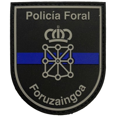 PARCHE POLICIA FORAL “LA DELGADA LINEA AZUL”