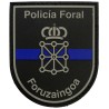 PARCHE POLICIA FORAL “LA DELGADA LINEA AZUL”