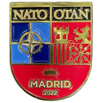 DISTINTIVO PARTICIPACION CUMBRE OTAN 2022 MADRID
